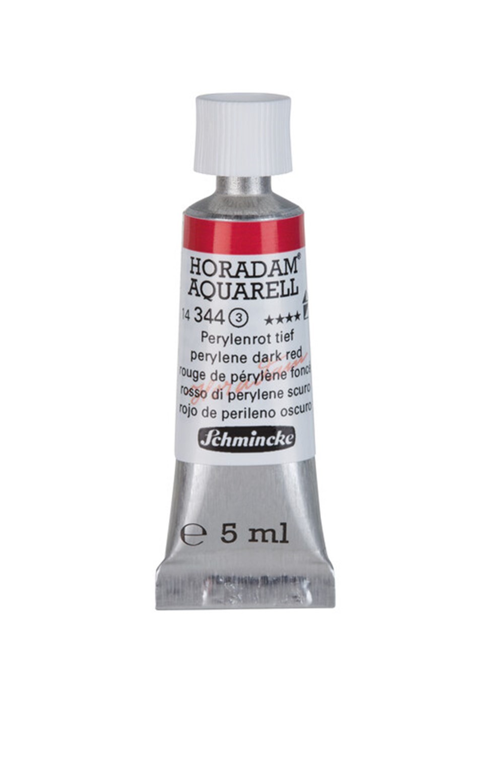 Schmincke Horadam Aquarell Suluboya 5 Ml Tüp 344 Perylene Dark Red