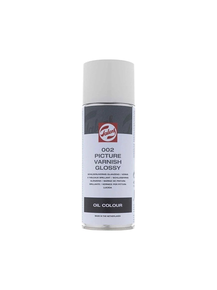 Talens Parlak Yağlı Boya Verniği Sprey 400 ml 002