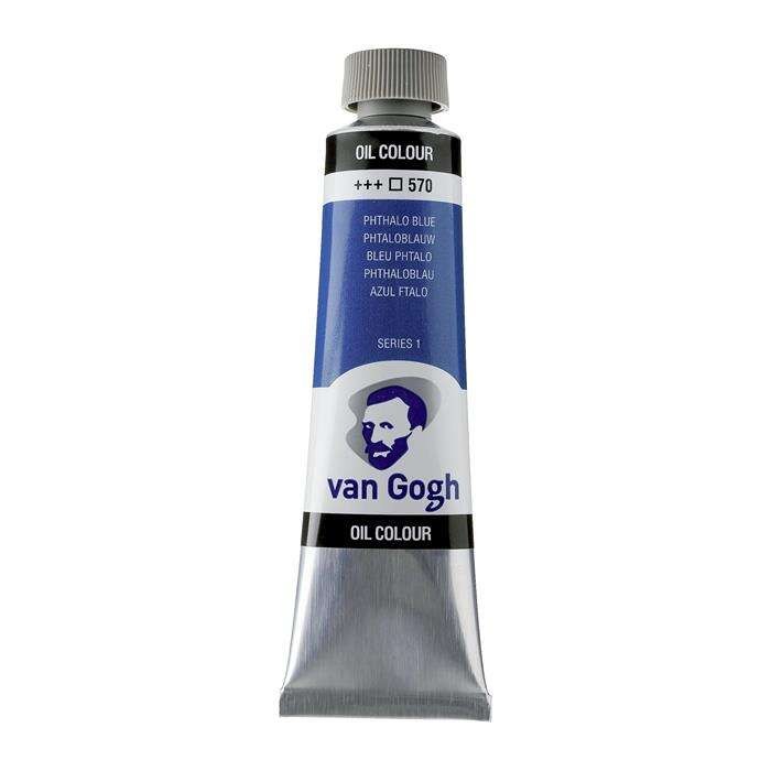 Talens Van Gogh Yağlı Boya 40 ml 570 Phthalo Blue