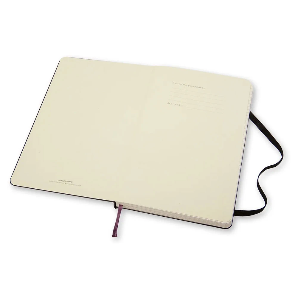 Moleskine Classic Sert Kapak Çizgili Defter 13x21 240 Sayfa Black