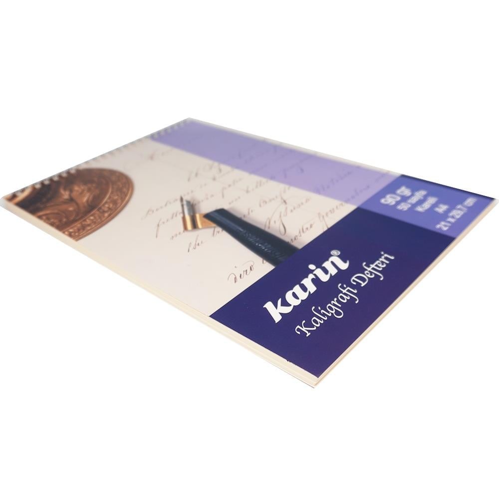 Karin Kaligrafi Defteri Kareli A4 110 gr 50 yp.