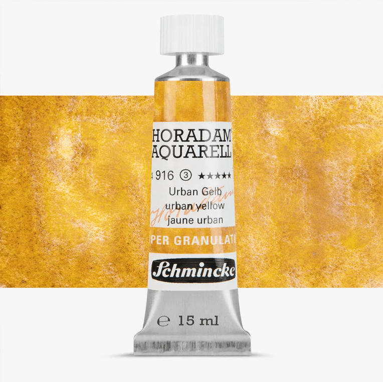 Schmincke Horadam Aquarell Supergranulation 15 ml Urban Yellow