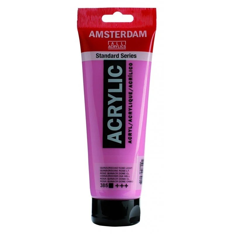Talens Amsterdam Standard Akrilik Boya 120 ml 385 Quinacridone Rose Light