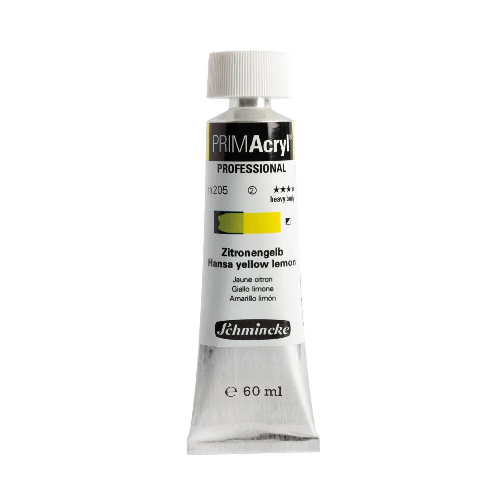 Schmincke Primacryl Artist Akrilik Boya 60 ml 205 Lemon Yellow