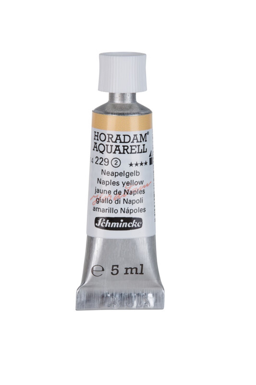 Schmincke Horadam Aquarell Suluboya 5 Ml Tüp 229 Naples Yellow