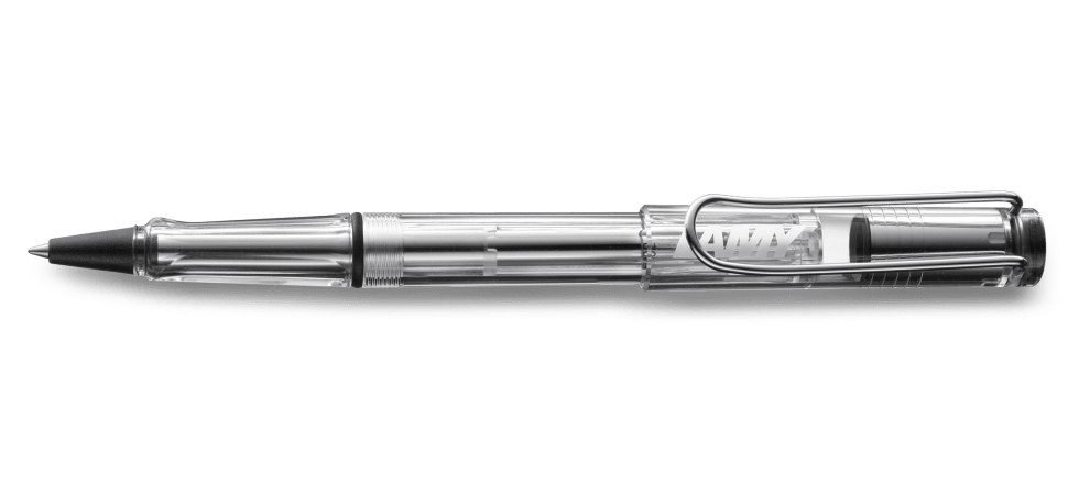 Lamy Vista Roller Kalem Metal Klips Şeffaf