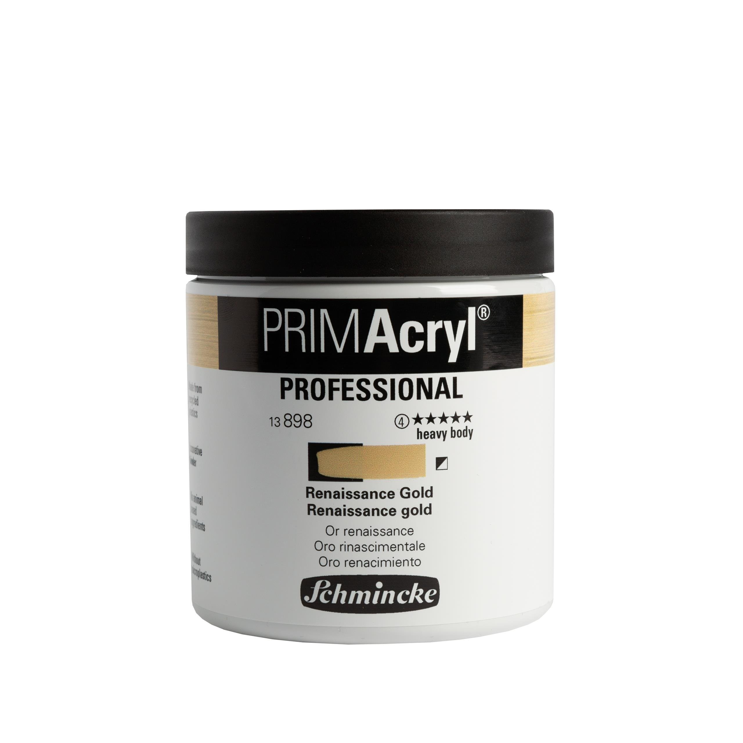 Schmincke Primacryl Artist Akrilik Boya 237 ml Seri 4 898 Renaissance gold