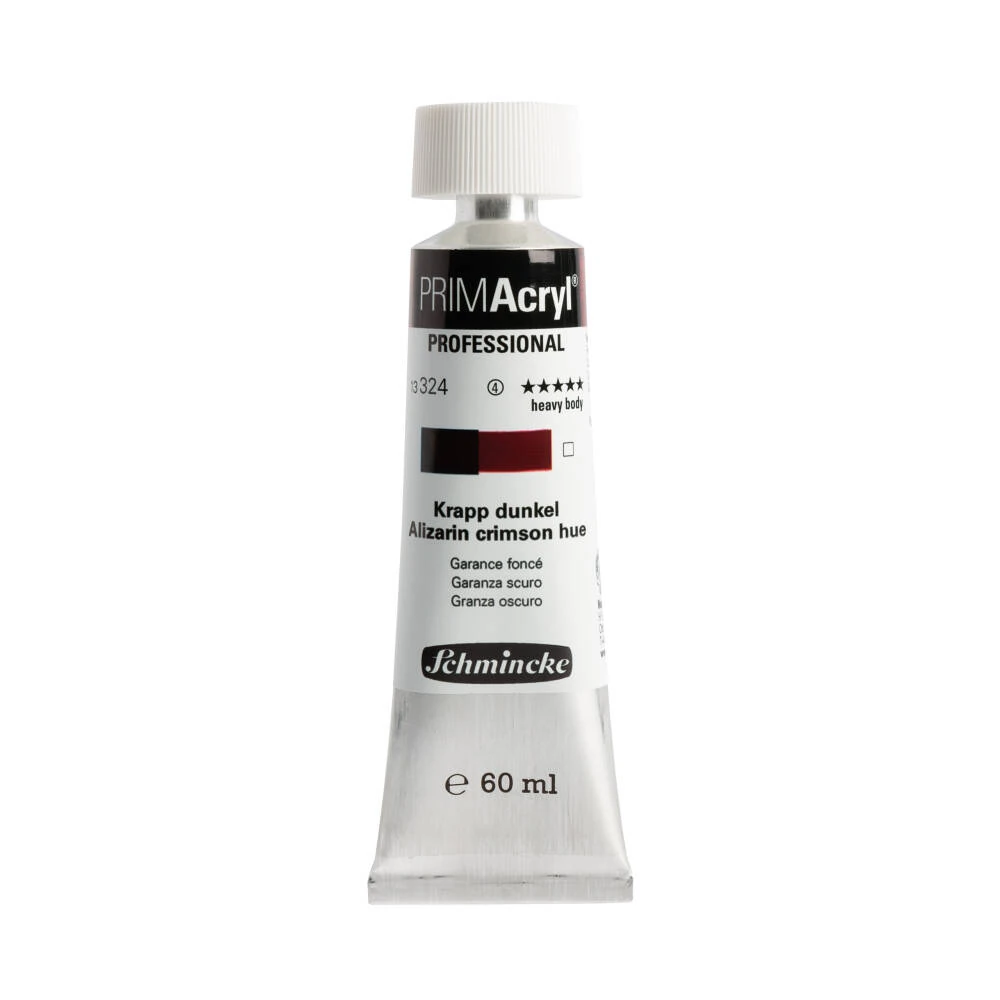 Schmincke Primacryl Artist Akrilik Boya 60 ml 324 Alizarin Crimson Hue