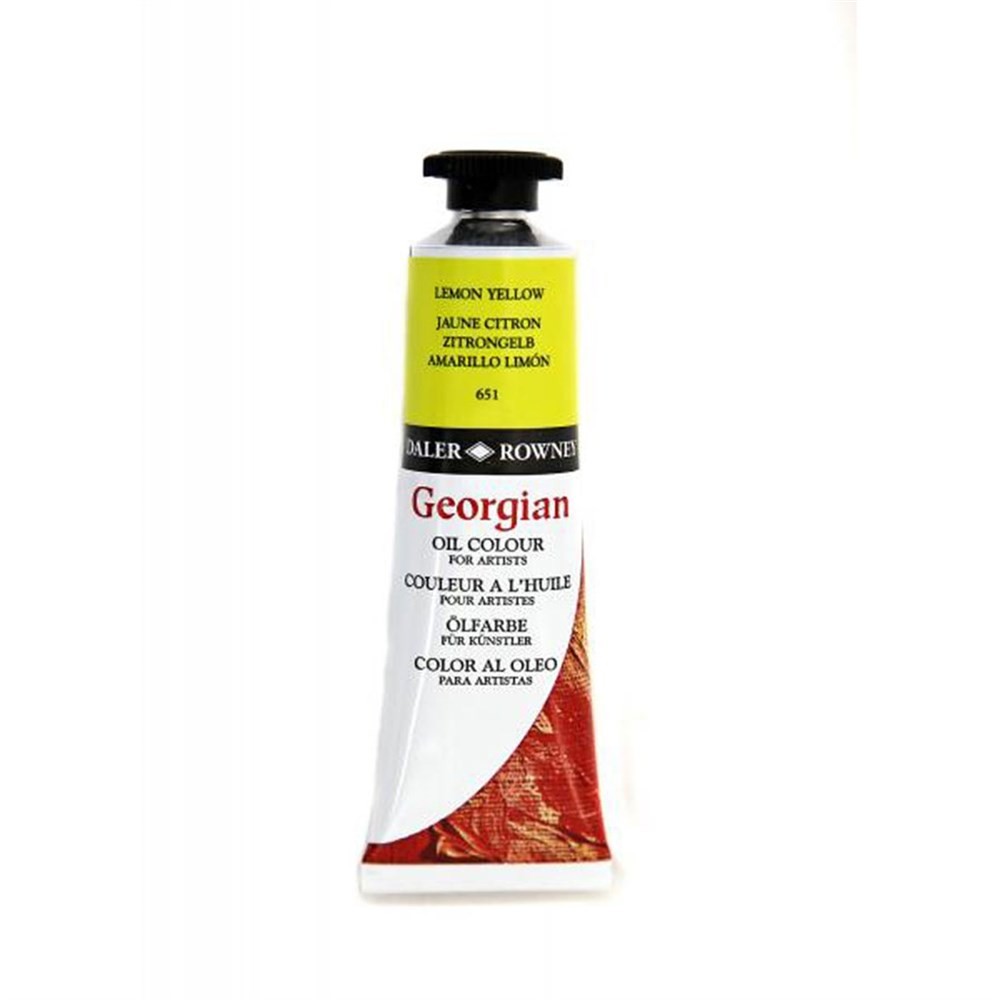 Daler Rowney Georgian Yağlı Boya 225 ml 651 Lemon Yellow