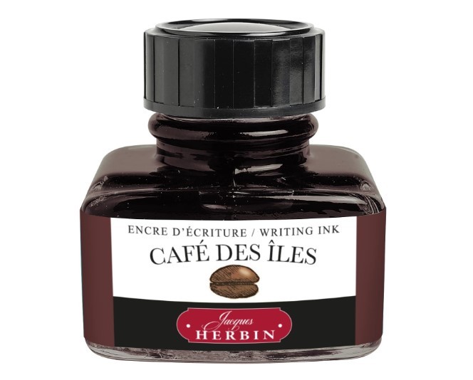 J. Herbin D Dolma Kalem Şise Mürekkep 30 ml 13046T Cafe Des İles