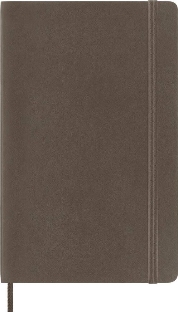 Moleskine Classic Yumuşak Kapak Çizgisiz Defter 13x21 192 Sayfa Toprak Kahve