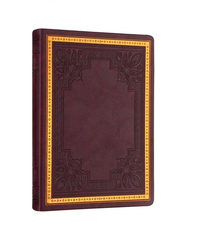 Victorias Journals Vintage Old Book Çizgili 14x20 cm 80 gr 160 Yaprak Bordo