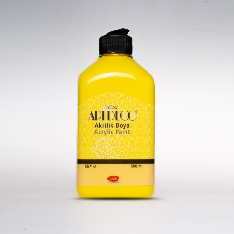 Artdeco Akrilik Boya 500 ml Sarı 3601