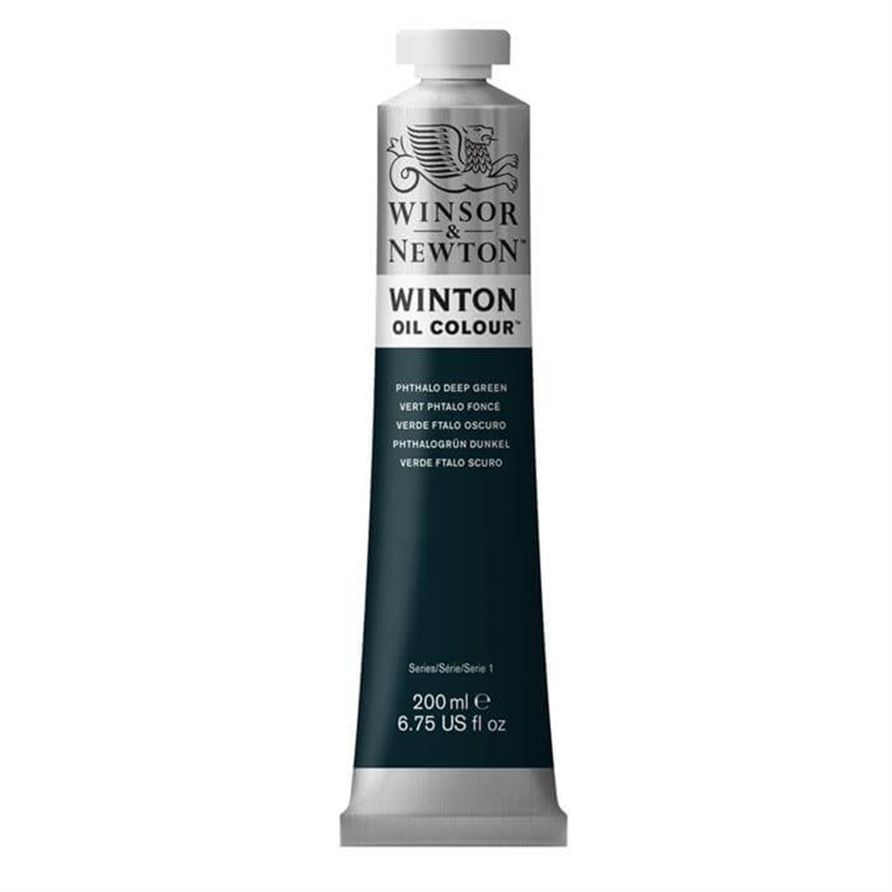 Winsor & Newton Winton Yağlı Boya 200 ml Phthalo Deep Green 048