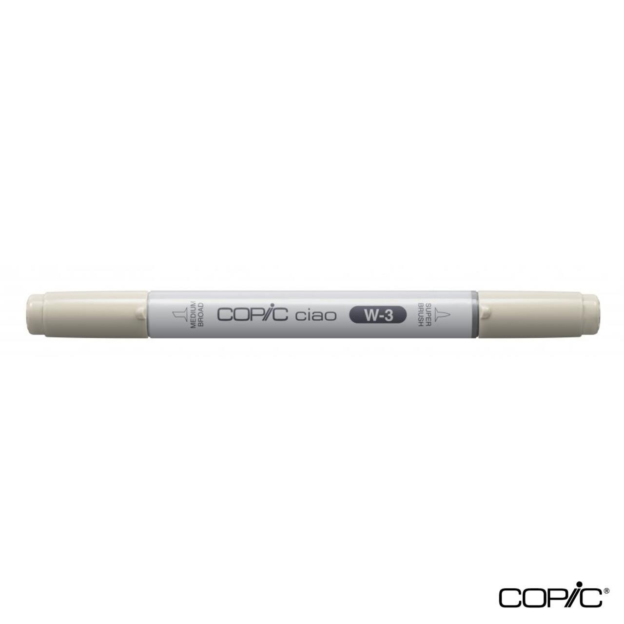 Copic Ciao Marker W-3 Warm Grey No:3