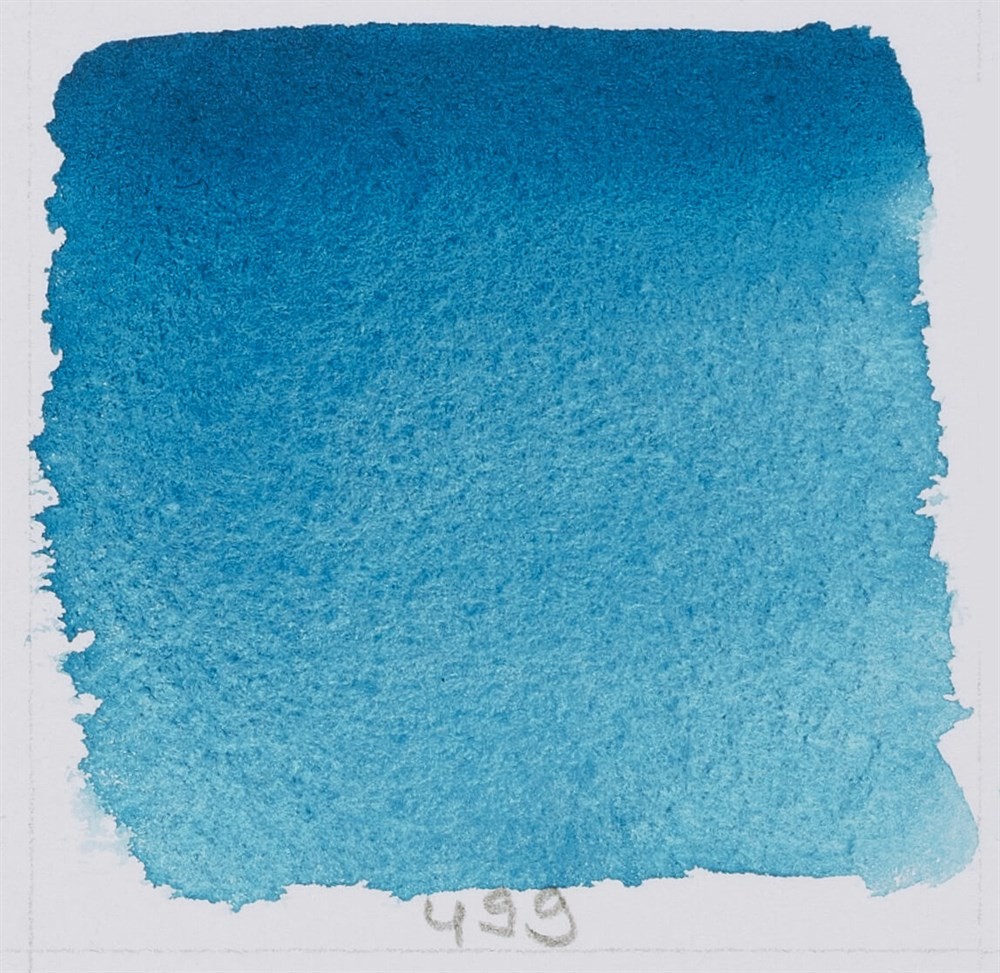 Schmincke Horadam Aquarell Artist Sulu Boya Cobalt Cerulean 1/2 Tab.