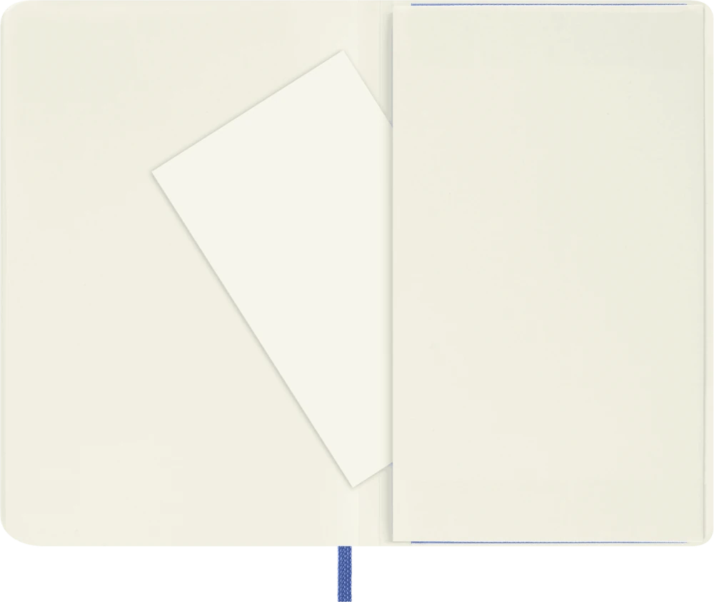 Moleskine Classic Yumuşak Kapak Çizgisiz Defter 13x21 192 Sayfa Ortanca Mavi
