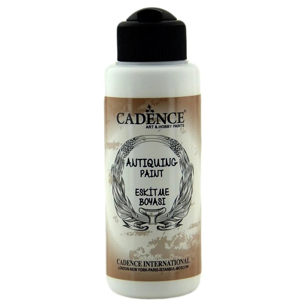 Cadence Eskitme Boyası 120 ml Beyaz 309