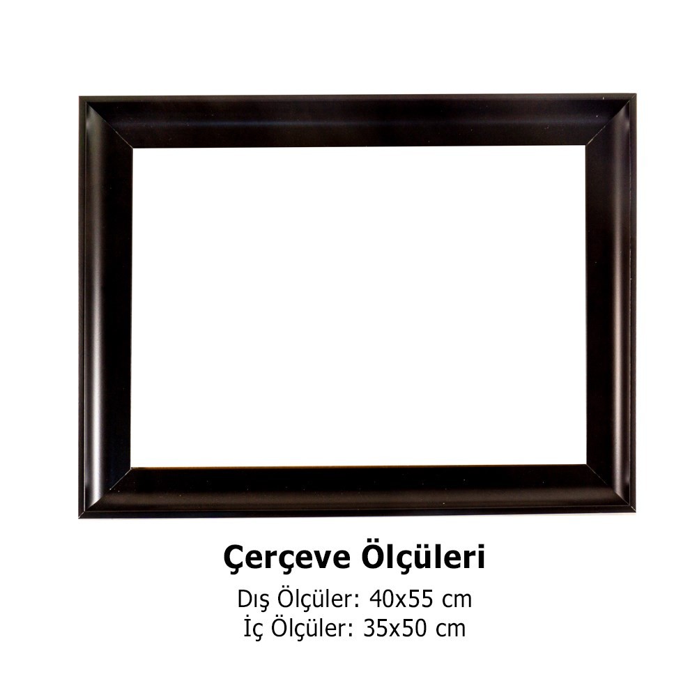 Çerçeve Siyah 35x50 cm