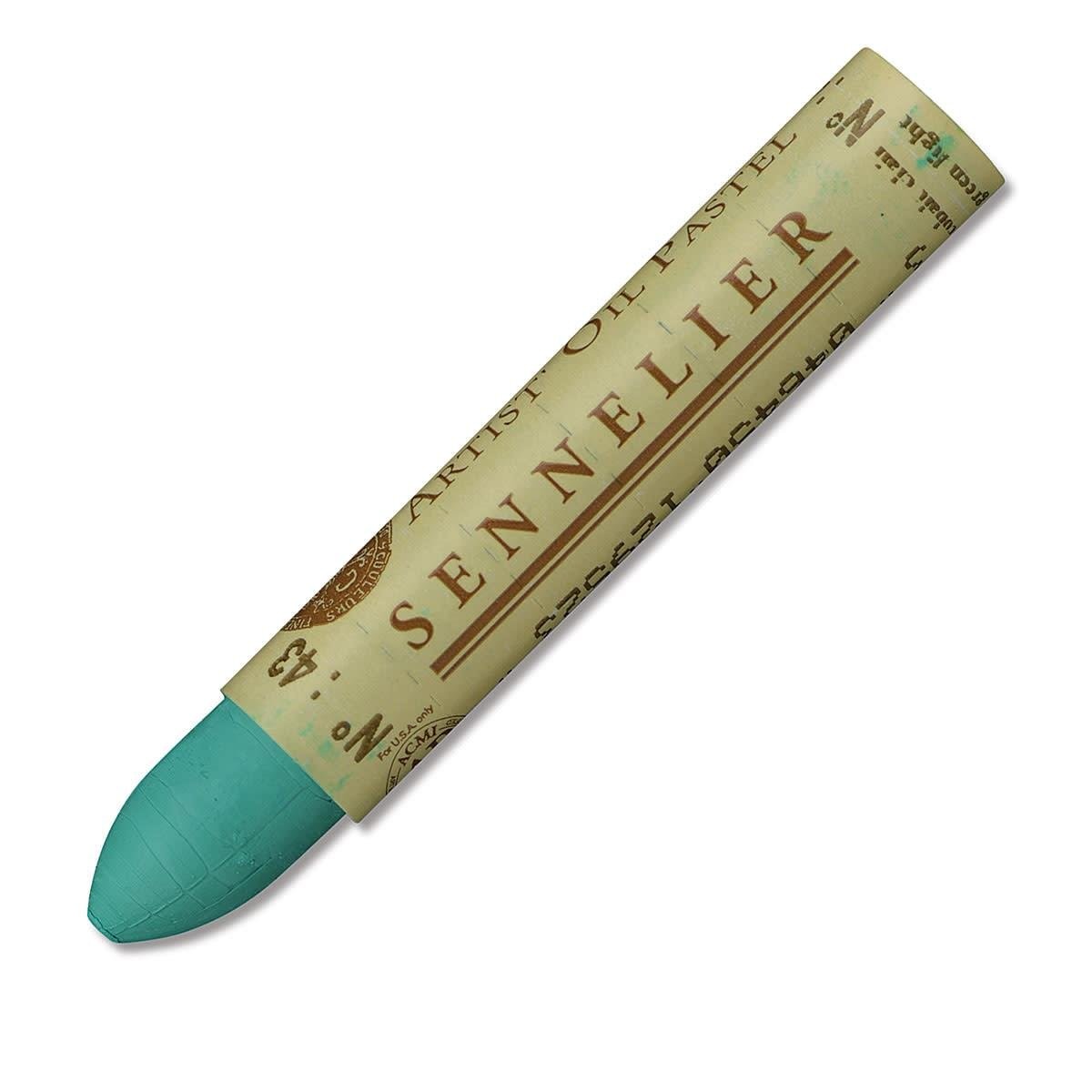 Sennelier Oil Pastel Cobalt Green Light No:043