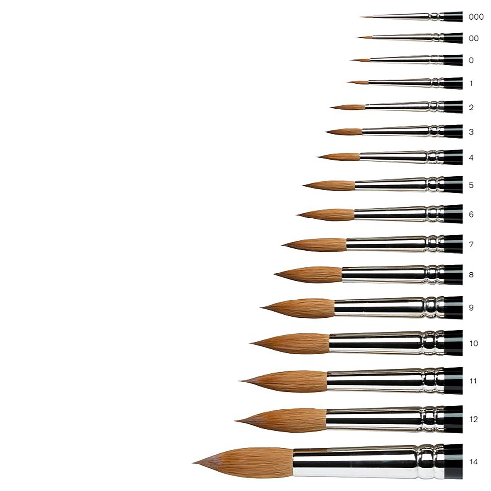 Winsor Newton Series 7 Kolinsky Samur Yuvarlak Fırça No: 0