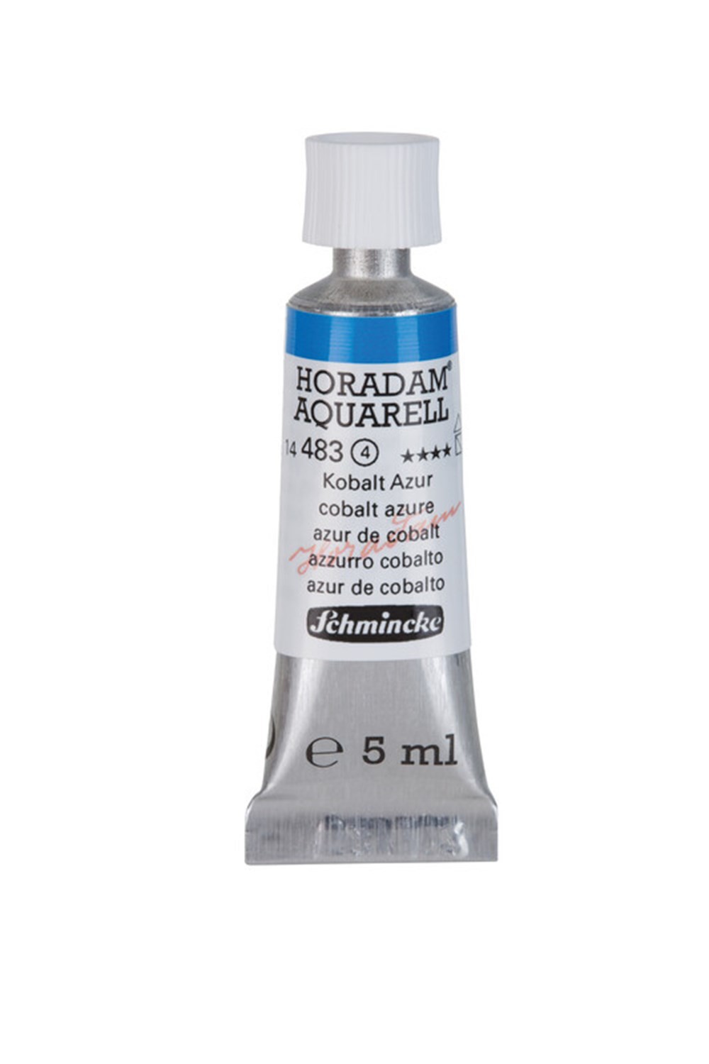 Schmincke Horadam Aquarell Suluboya 5 Ml Tüp 483 Cobalt Azure