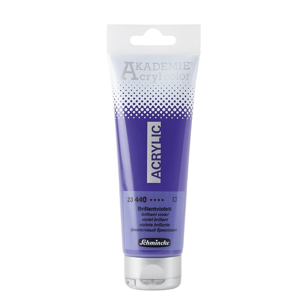 Schmincke Akademie Akrilik Boya 120 ml 440 Brilliant Violet