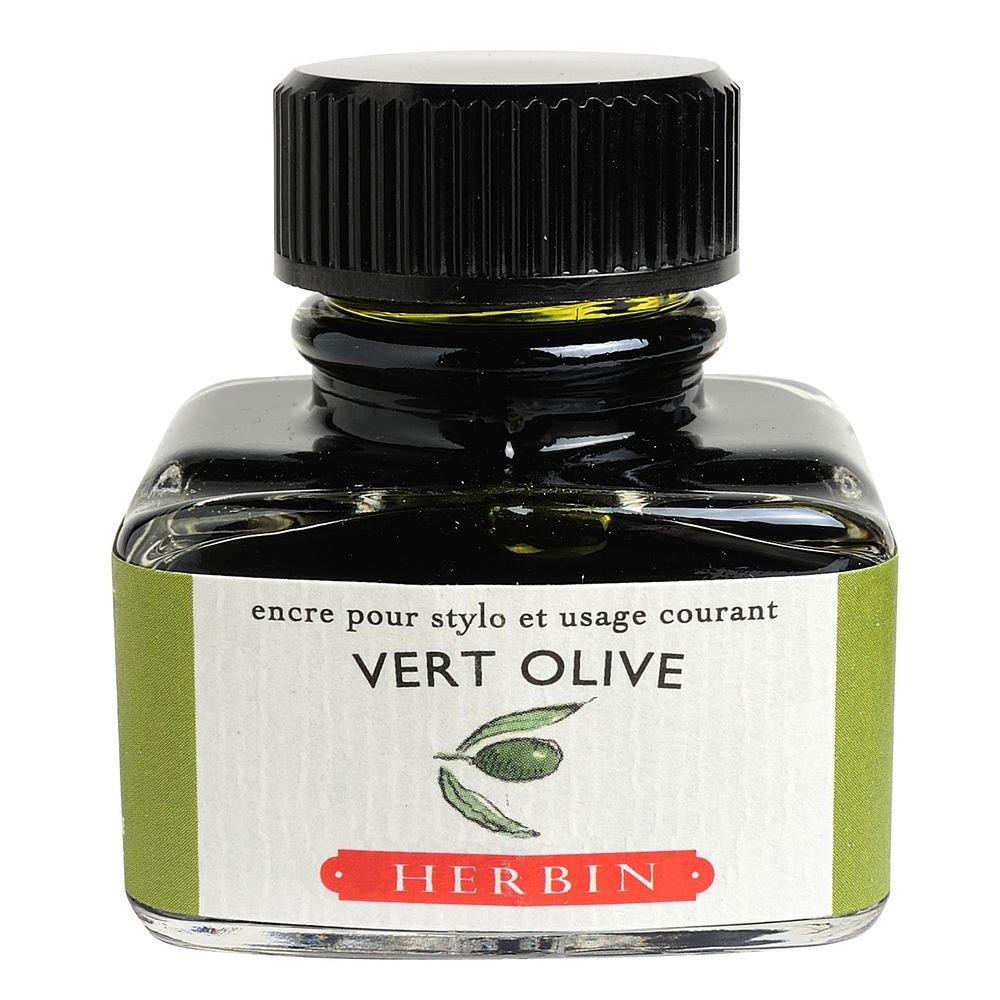 J. Herbin D Dolma Kalem Şise Mürekkep 30 ml 13036T Vert Olive