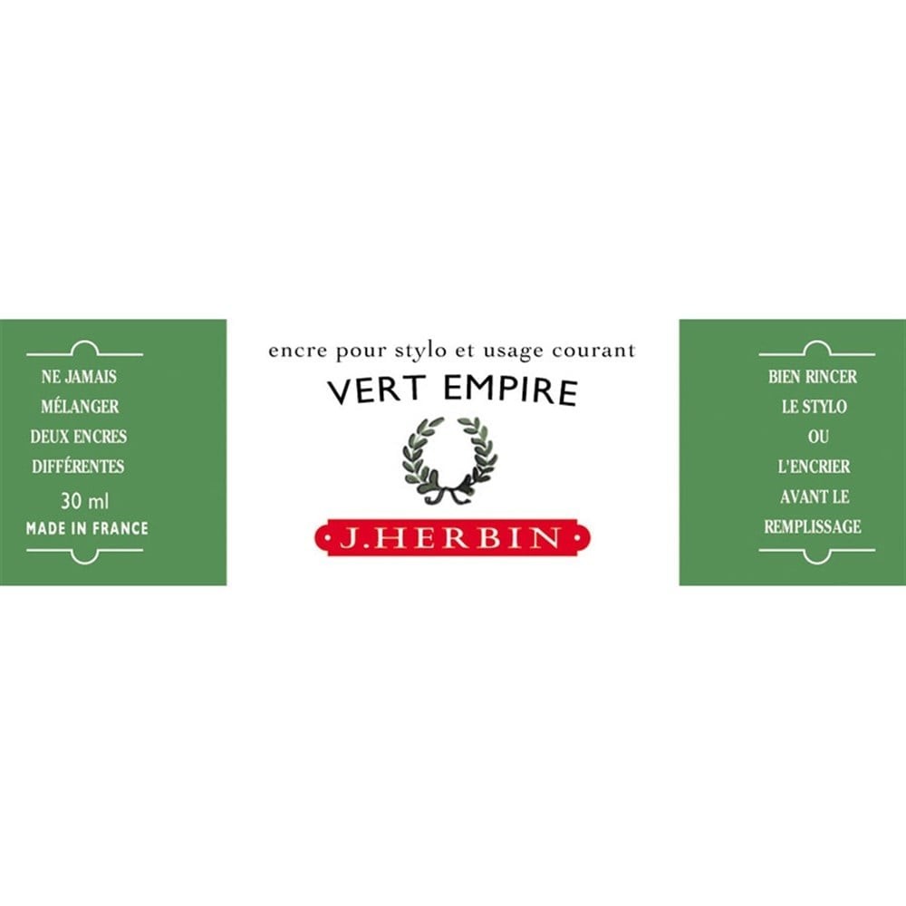 J. Herbin D Dolma Kalem Şise Mürekkep 30 ml 13039T Vert Empire