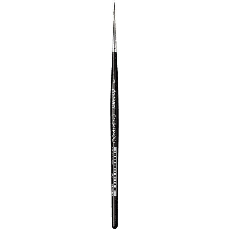 Da Vinci 1290 Seri No: 4 Caseneo Rıgger Medium Length Black Esagonal Handle