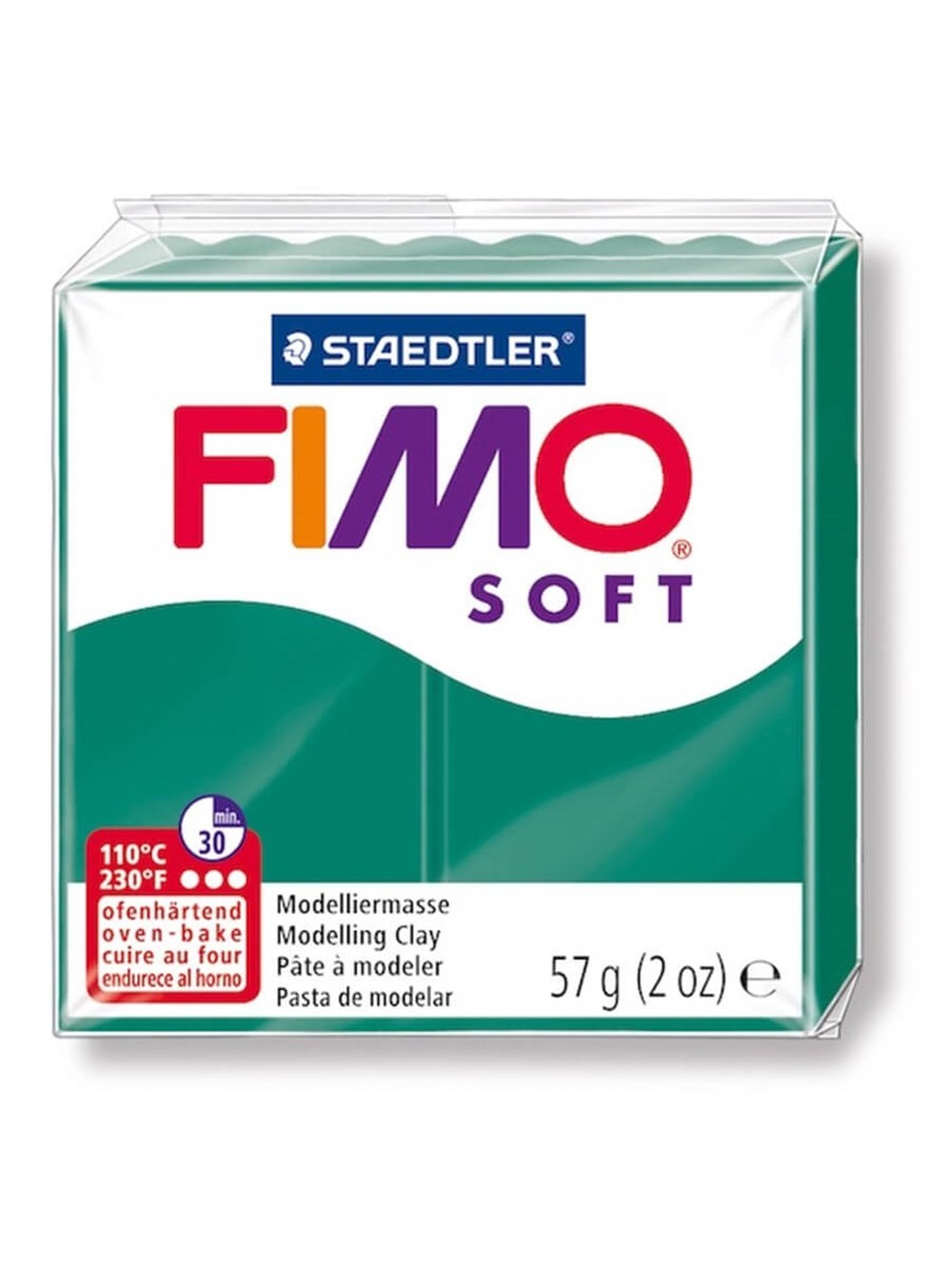 Fimo Soft Polimer Kil Zümrüt Yeşili 57 gr