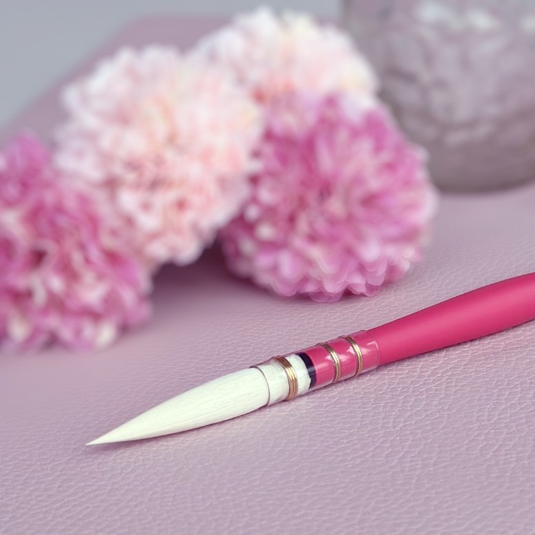 Da Vinci Pretty Pink Ekstra Yumuşak Sulu Boya Fırçası Seri 494 No:2