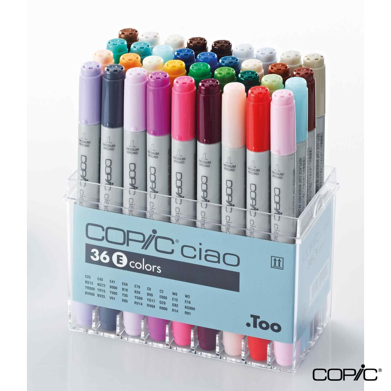 Copic Ciao Grafik Çizim Marker 36'lı Set