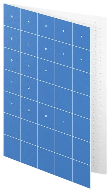 Nuuna Tebrik Kartı Happy Birthday