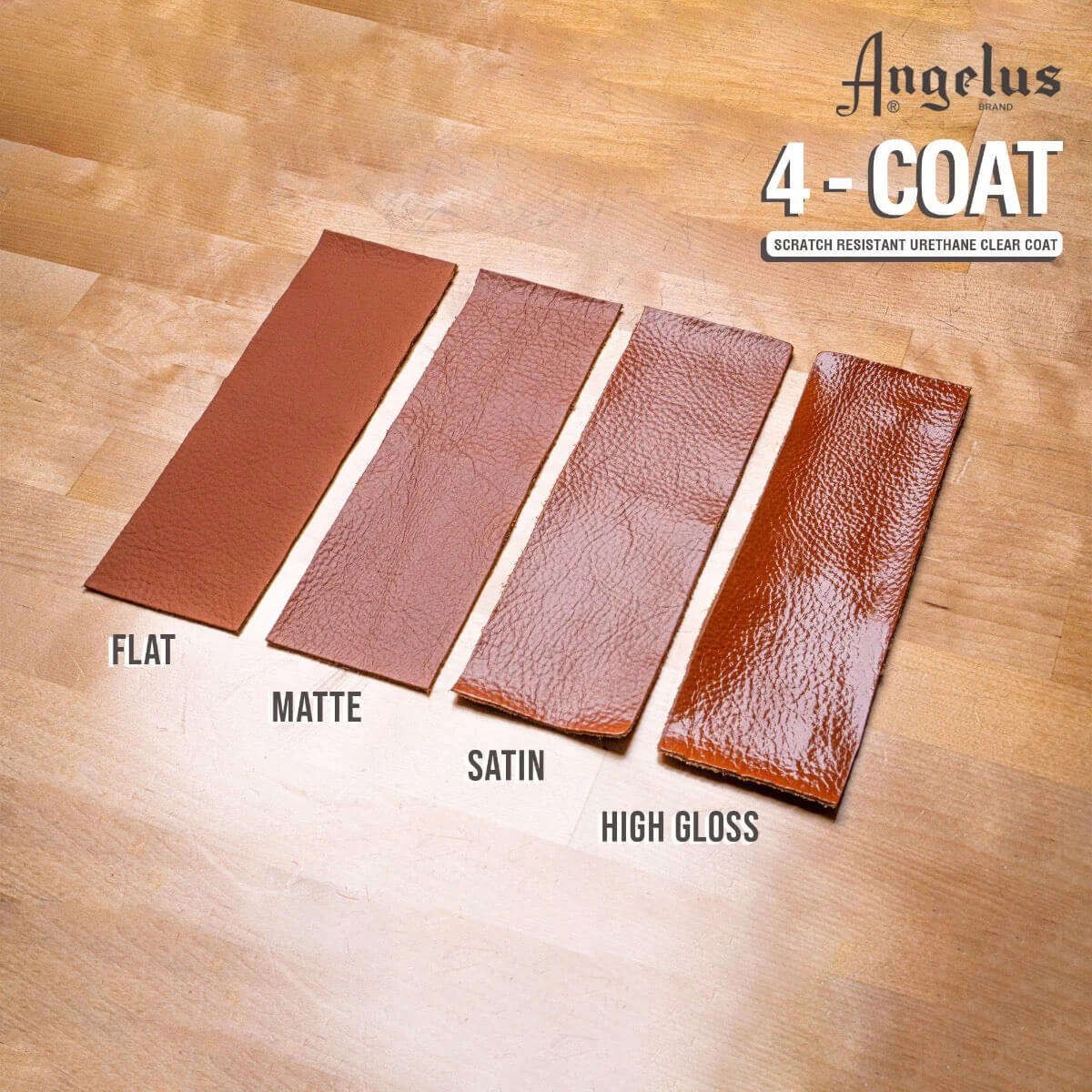 Angelus Deri Cilası Flat 4 Coat 29,5 ml