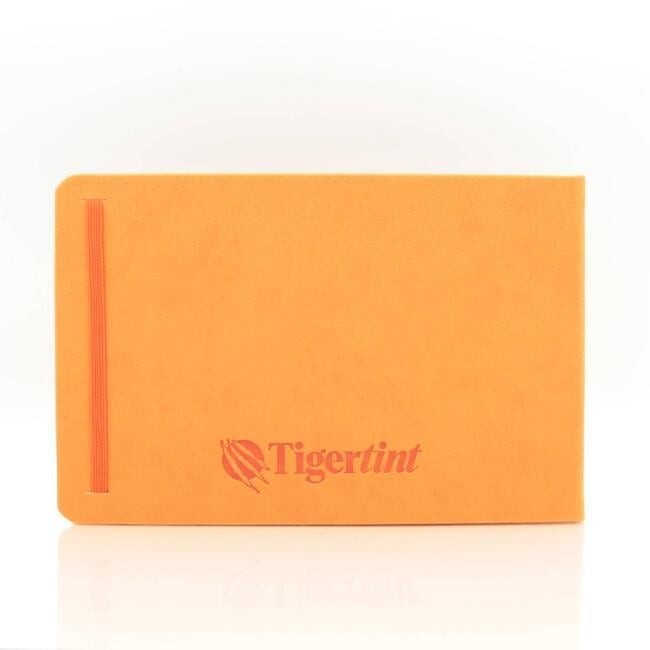 Tigertint Sert Kapak Eskiz Defteri 140 g A5 80 Yaprak Turuncu