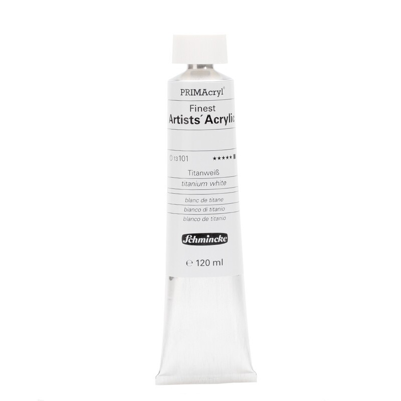 Schmincke Primacryl Artist Akrilik Boya Titanium White 120 ml