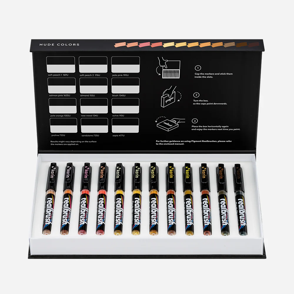 Realbrush Pigment Set 12 Nude Colors