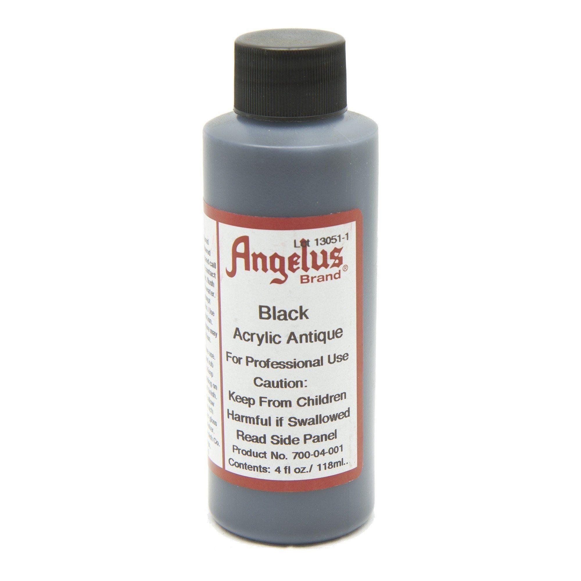 Angelus Akrilik Deri Cilası Antique Black 118 ml