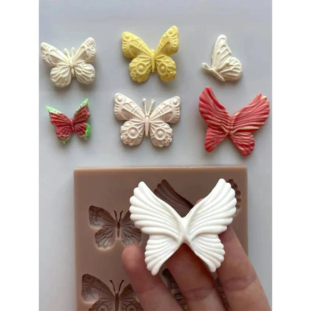 Smarta Silikon Kalıp Zarif Kelebekler SK1013100