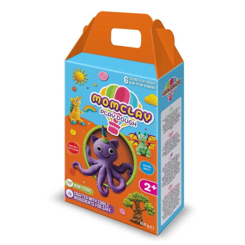 Smarta Momcly Oyun Hamuru 100gr x 6'lı Set