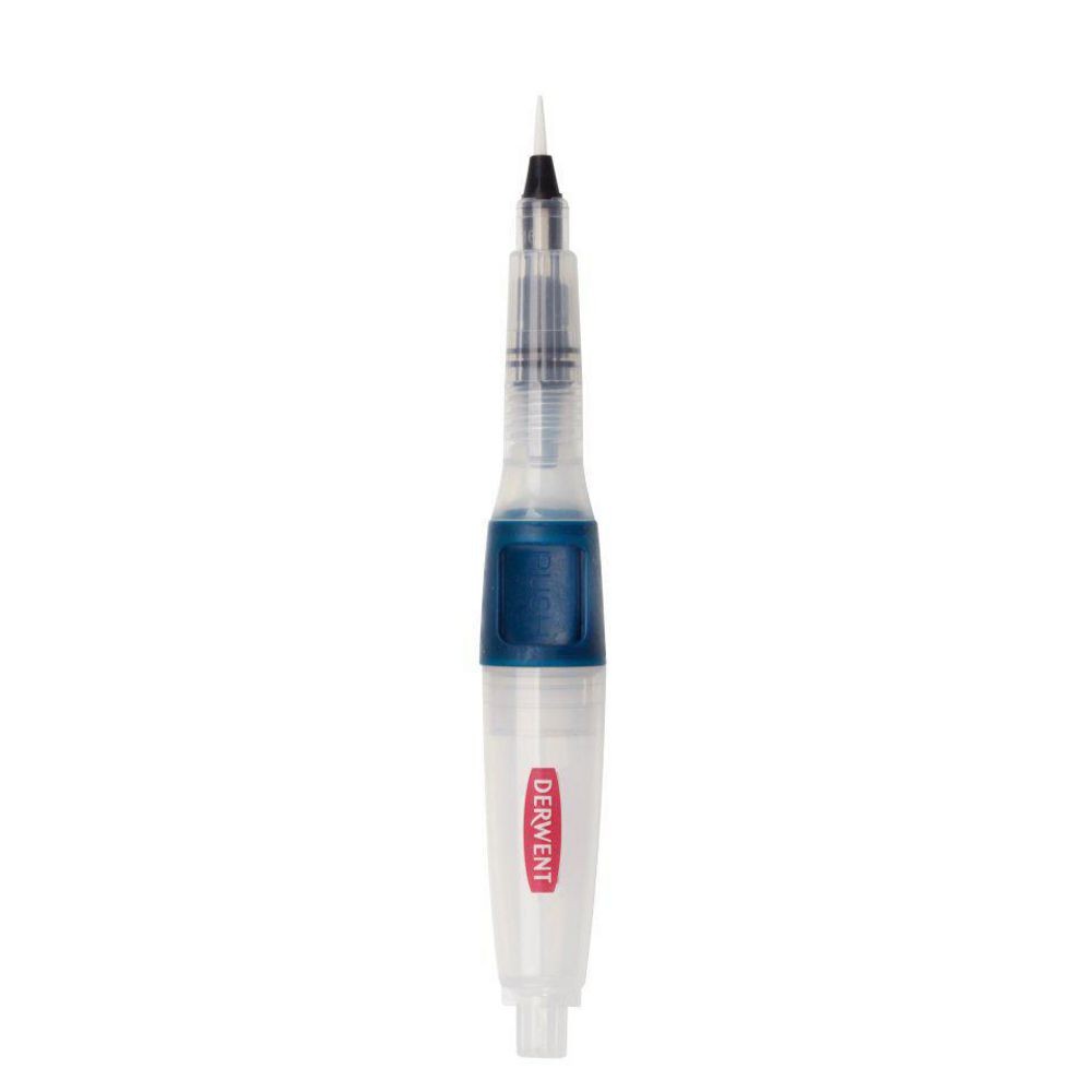 Derwent Professional Large Chisel Tip Push Button Waterbrush