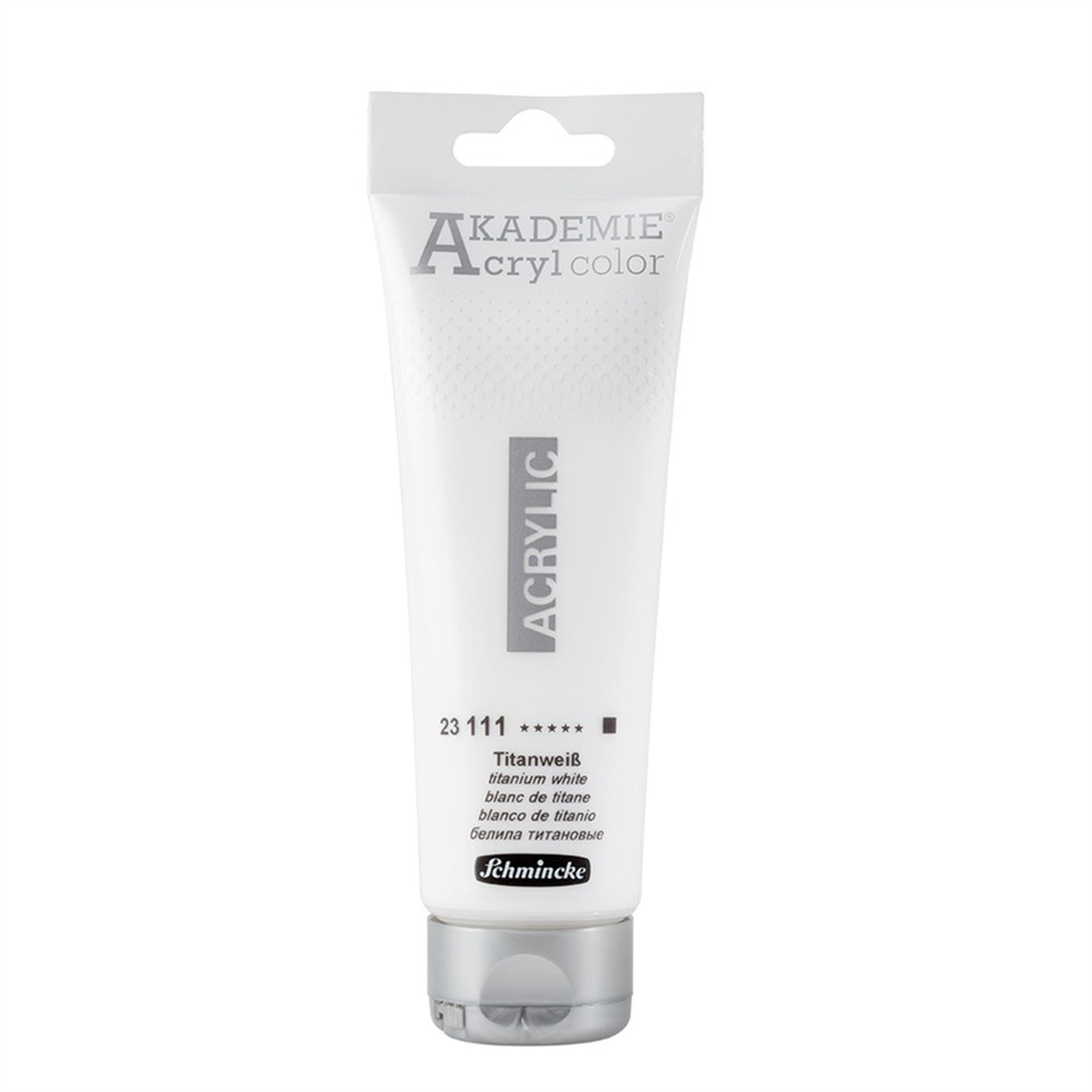 Schmincke Akademie Akrilik Boya 120 ml 111 Titanium White