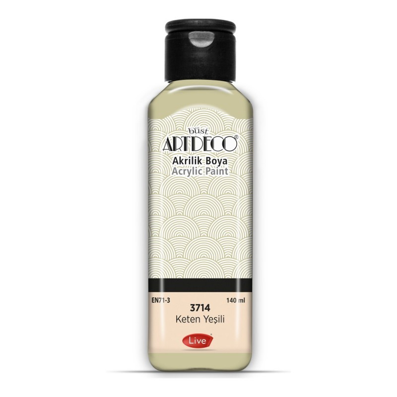 Artdeco Akrilik Boya 140 ml 3714 Keten Yeşili