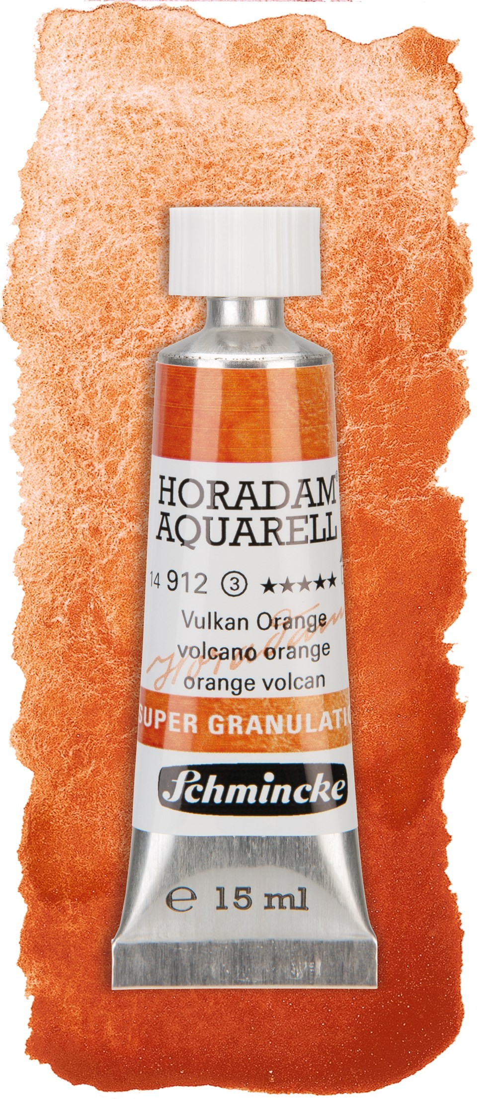 Schmincke Horadam Supergranulation Sulu Boya 15 ml 912 Volcano Orange