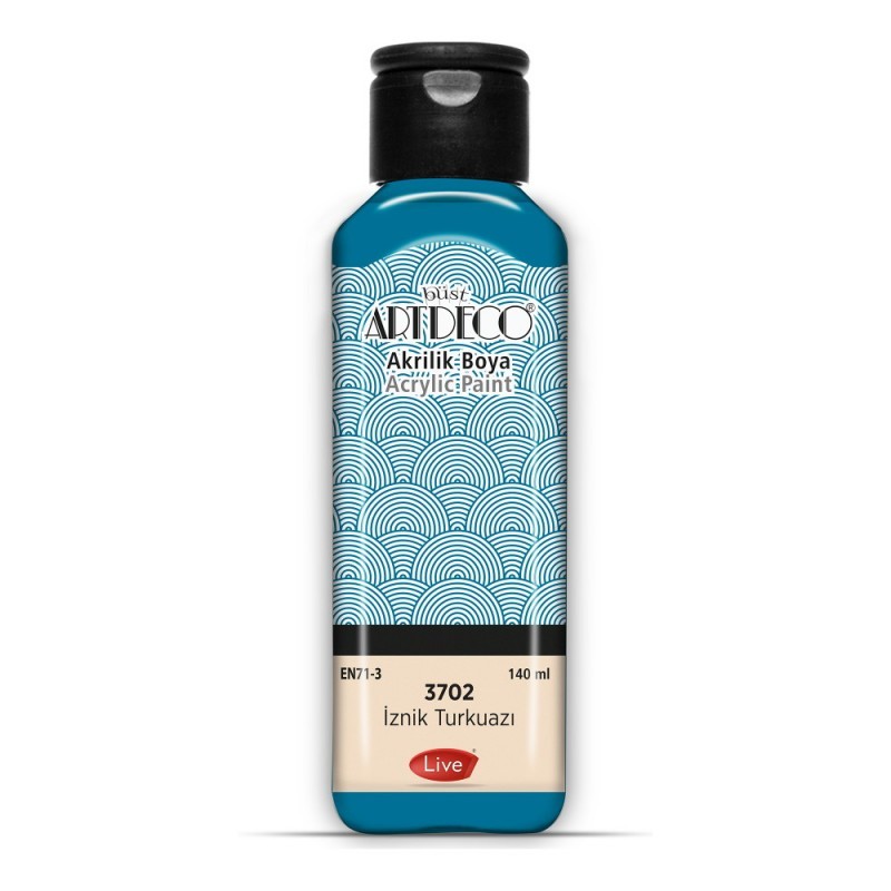 Artdeco Akrilik Boya 140 ml 3702 İznik Turkuazı