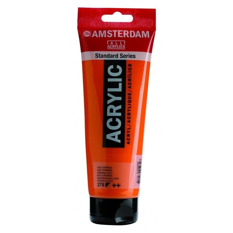 Talens Amsterdam Standard Akrilik Boya 120 ml 276 Azo Orange