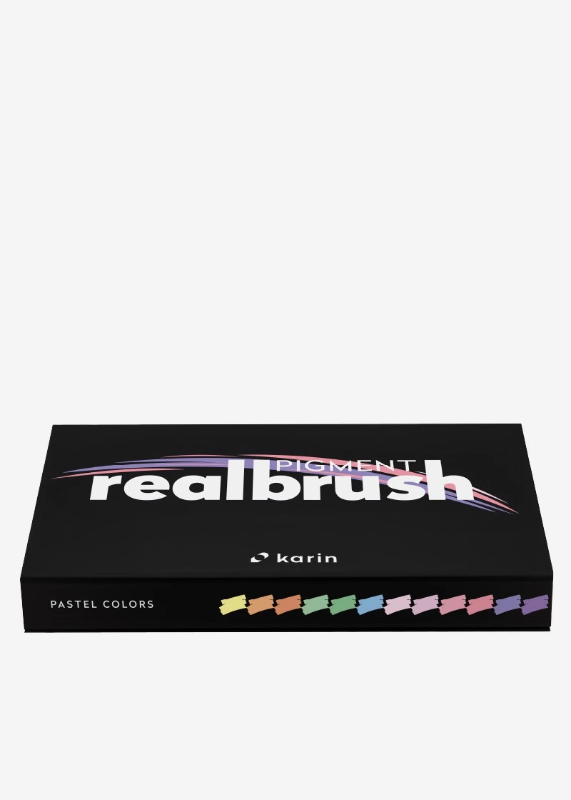 Realbrush Pigment Set 12 Pastel Colors