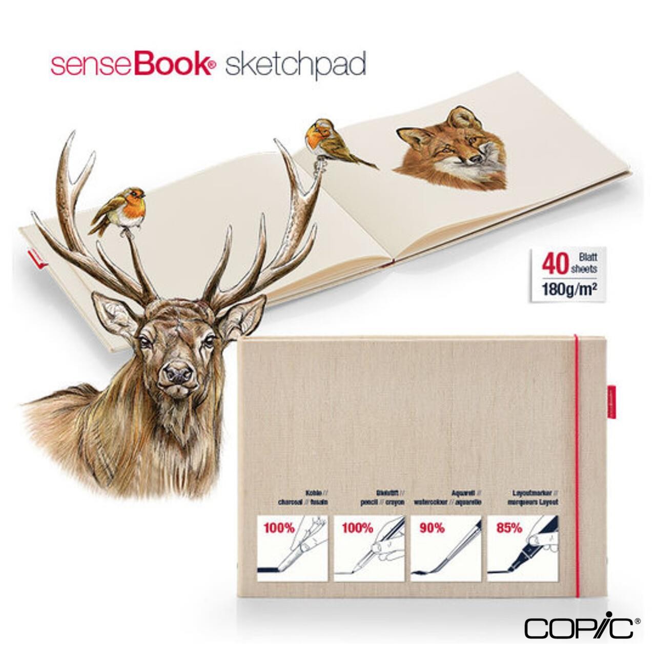 Sense Book Sketch Pad A4 180 gr 40 sayfa