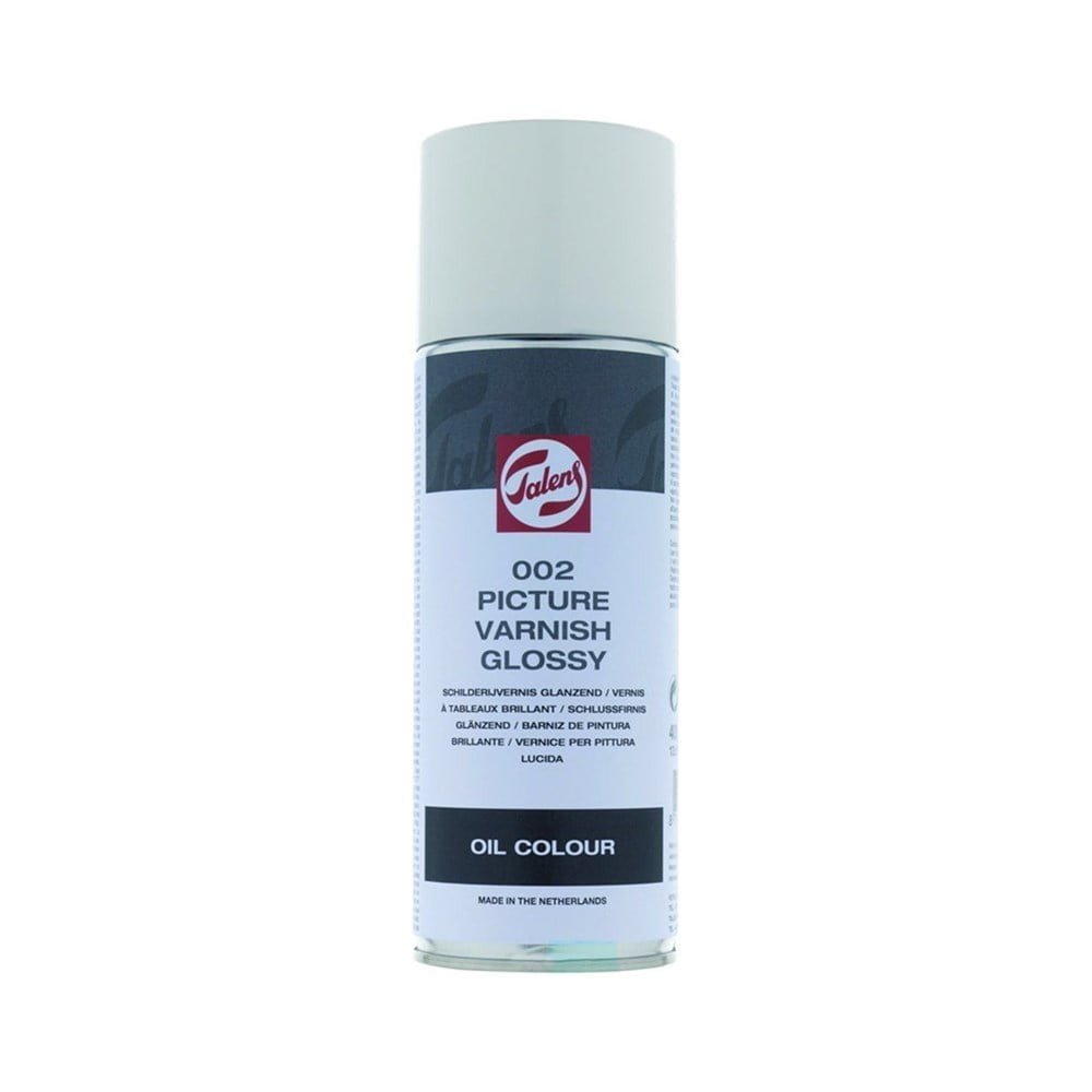 Talens Parlak Yağlı Boya Verniği Sprey 400 ml 002